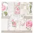 KIT DE PAPEL PARA SCRAPBOOKING 30X30 CM, LETTERS & FLOWERS