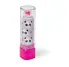 GOMA PERFUMADA PANDA Y CORAZN EN LIPSTICK