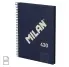 CUADERNO A5 MICROPERFORADO DE CUADROS 5X5 MM SERIE 1918, COLOR AZUL