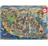 PUZZLE DE 500 PIEZAS. MAPA DE NUEVA YORK 