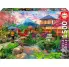 PUZZLE DE 1500 PIEZAS. JARDN JAPONS