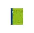 CUADERNO CUADROVA LAMELA DE 3 MM CON PASTA DURA VERDE, TAMAO CUARTO