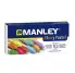 CERAS MANLEY PASTEL Y FLOR , CAJA DE 10 UNIDADES