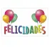 ETIQUETAS DE FELICIDADES CON GLOBOS