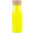 BOTELLA SENSORIAL FLOTANTE AMARILLO FLUORESCENTE, BRILLA EN LA OSCURIDAD