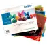 BLOC DE PAPEL CELOFN CON 10 COLORES SURTIDOS