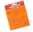 NOTAS ADHESIVAS TRANSPARENTES 76X76 MM, COLOR NARANJA FLOR