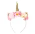 DIADEMA UNICORNIO, TONOS ROSAS