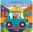 ENCAJA Y ESCUCHA, LOS TRANSPORTES. LIBRO CON LETRA EN MAYSCULA