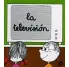 10. LA TELEVISIN. CUENTO EN LETRA CURSIVA.