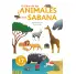 EL LIBRO DE LOS ANIMALES DE LA SABANA. CON 17 ANIMACIONES.